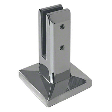 CRL Square Surface Mount Friction Fit Spigot