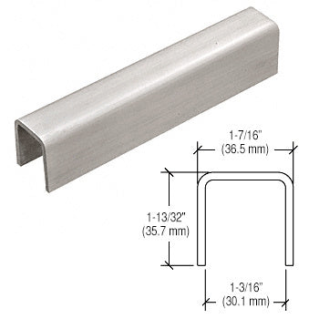CRL U-Channel Cap for 21.52 mm Glass- 3 m Long