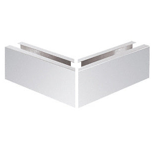 CRL 12" 90 Degree Mitered Corner Cladding for L21S Series Standard Square Base Shoe