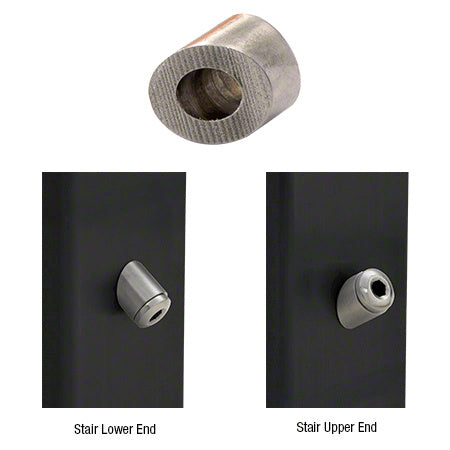 CRL Hansen 316 Stainless Steel Beveled Washer for 1/8" Cable - Large Hole