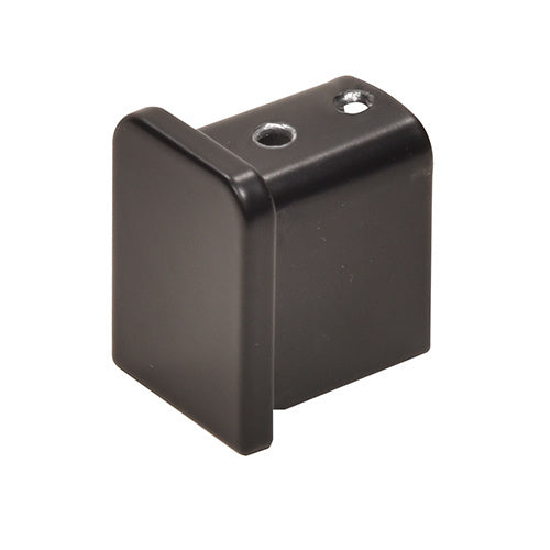 CRL 11 Gauge End Cap for 1/2" Cap Rail