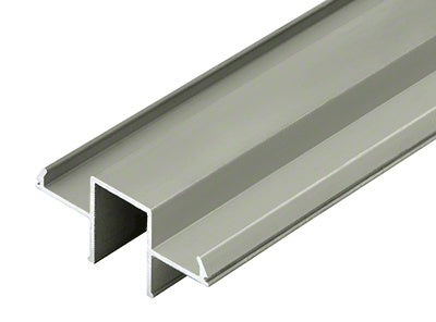 CRL Hansen Wood Top Cap Infill Glass Channel 241" Long