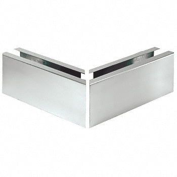 CRL 12" Mitered 90 Degree Corner Cladding for B6S Series Square Base Shoe