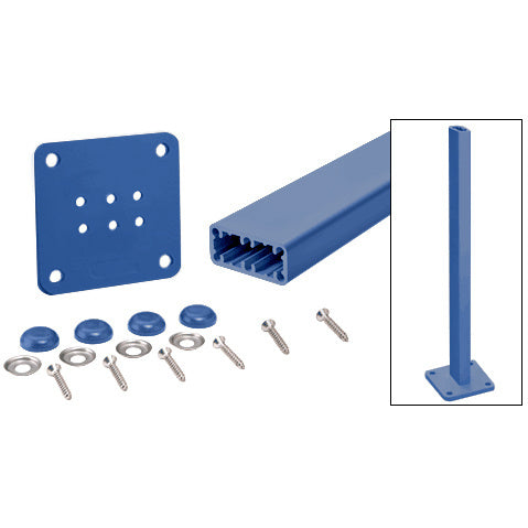 CRL Hansen Trim-Line 48" Surface Mount Post Kit