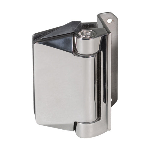 CRL Square Post Mount Polaris 125 Series Soft Close Gate Hinge