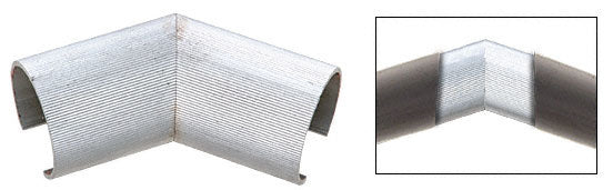CRL 135 Degree Corner Horizontal Internal Splice for 3-1/2" Cap Rail