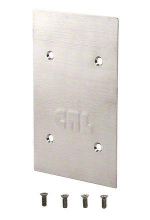 CRL End Cap for 9BL68 Series Standard Square Base Shoe