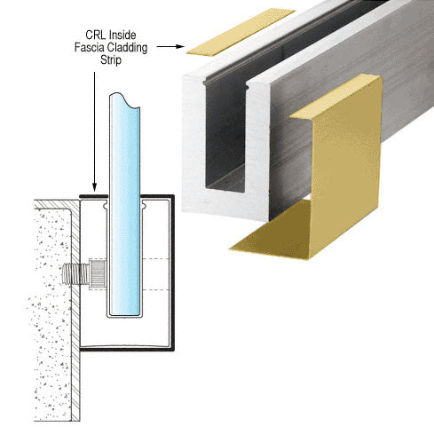CRL 316 120" Inside Fascia Cladding for CRL's Laminated Base Shoe