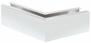 CRL 12" 135º Mitered Corner Cladding for B5L Series Low Profile Base Shoe