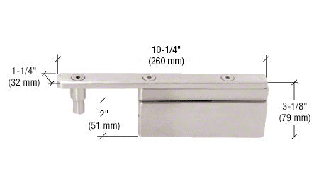 CRL Glass-to-Glass Gate Pivot Patch