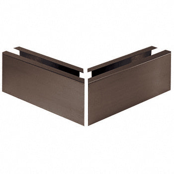 CRL 12" Mitered 90 Degree Corner Cladding for B6S Series Square Base Shoe
