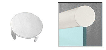 CRL 316 Stainless End Cap for 1.66" Cap Railing