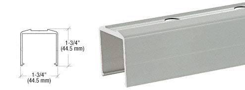 CRL Pre-Punched Bottom Rail for Pickets