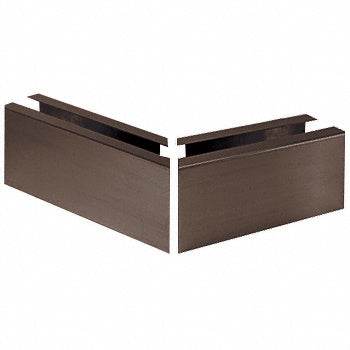 CRL Grade 304 12" Mitered 135º Corner Cladding for B6S Series Square Base Shoe