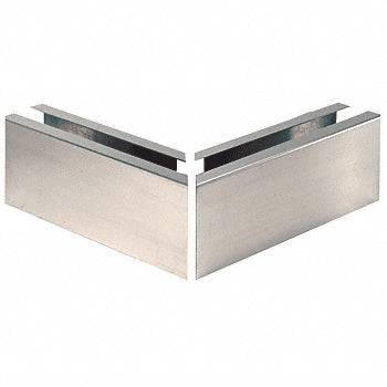 CRL 316 12" Mitered 90º Corner Cladding for B6S Series Square Base Shoe
