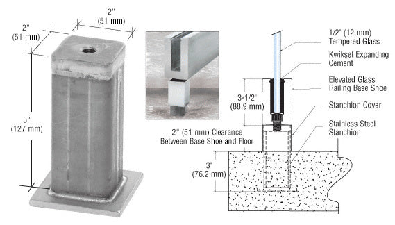 CRL Mill EGR Stanchion Assembly