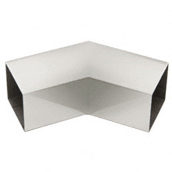 CRL Stainless 135 Degree Horizontal Corner for 1-1/2" Square Hand Railing