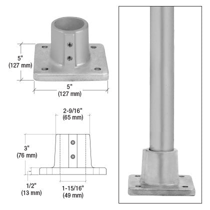 CRL ACRS Level Floor Flange