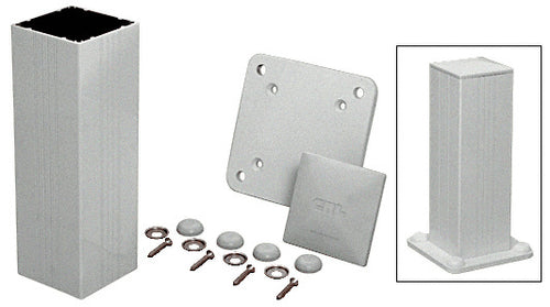 CRL Standard 4" x 4" Surface Mount 48" Long Post Kit