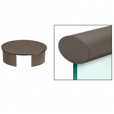 CRL 4" x 2-1/2" Oval End Cap for Cap Railing