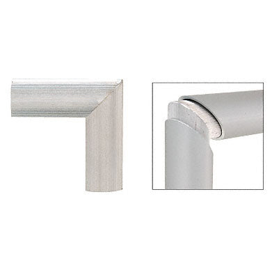 CRL 90 Degree Vertical Internal Splice Sleeve for 2-1/2" Cap Rail