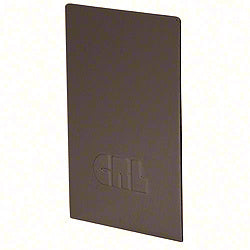 CRL End Cap for L68S Series Laminated Square Base Shoe