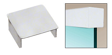 CRL Square End Cap for 2" Square Cap Railing