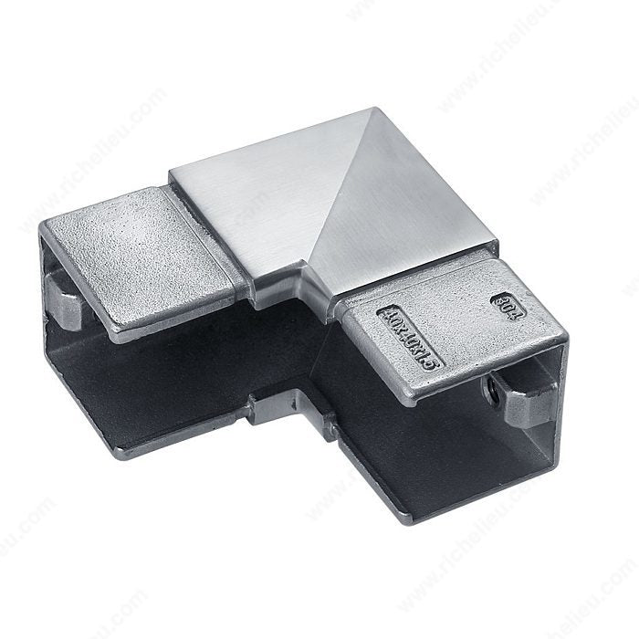 Square Top Rail Connector 90° Vertical