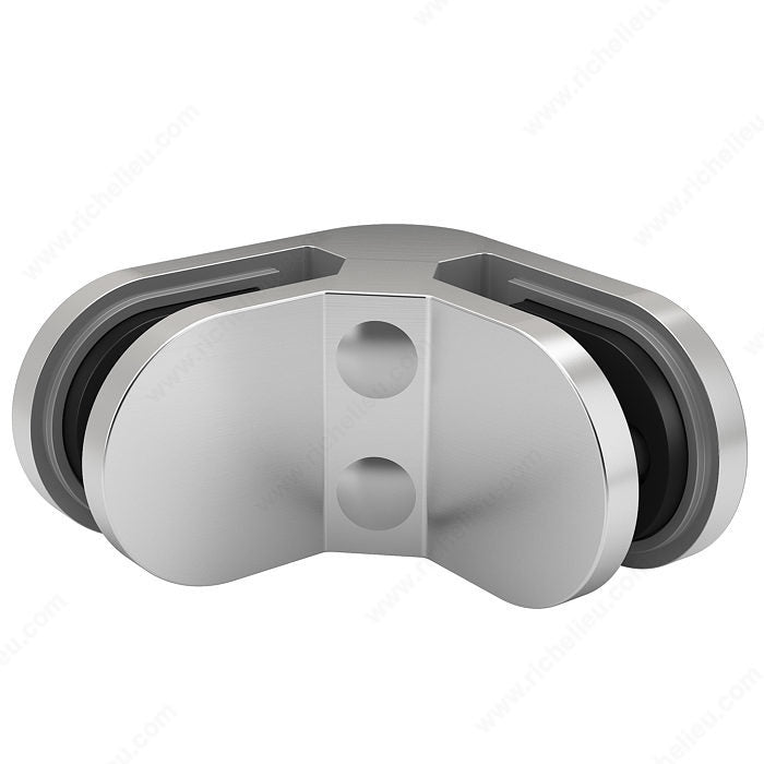 90° Glass Connector, with Rounded Ends