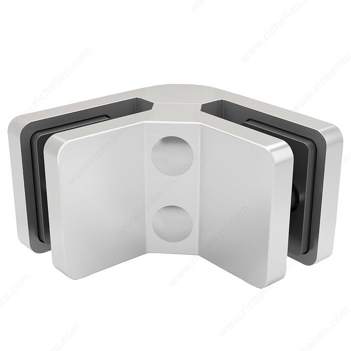 90° Glass Connector, with Square Ends