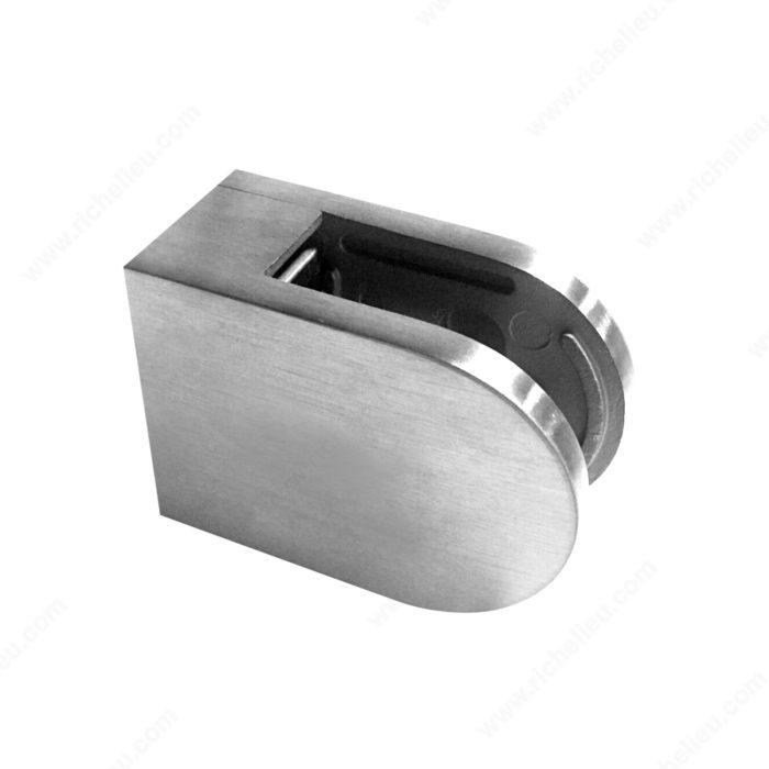 Round Glass Clamp - Flat Post Mount - Model 510