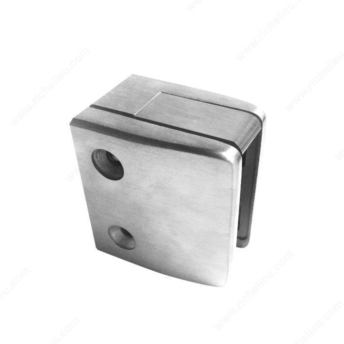 Rectangular Glass Clamp - Flat Post Mount - Model 509