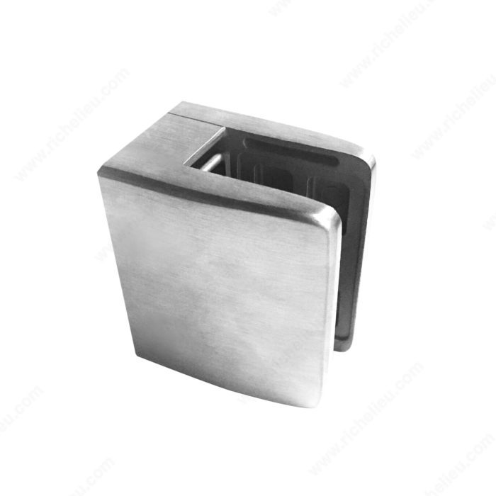 Rectangular Glass Clamp - Flat Post Mount - Model 509