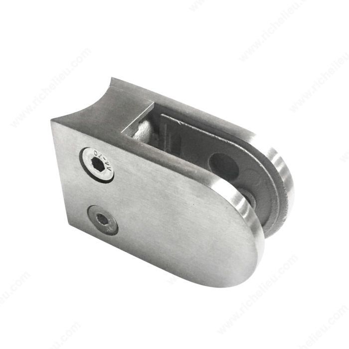 Round Glass Clamp - Round Post Mount- Model 504