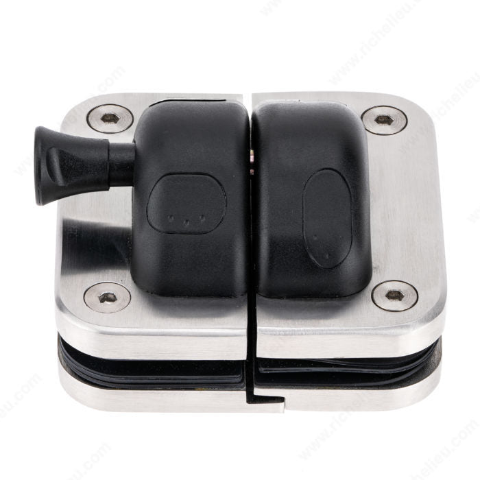 180° Glass-to-Glass Magnetic Safety Gate Latch