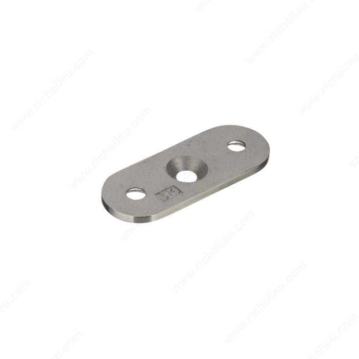 Inline Saddle for Flat Surface Handrails