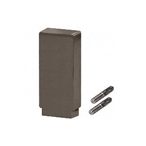 CRL-Blumcraft® Decorative Flat End Caps for 636 Series Aluminum Cap Railings