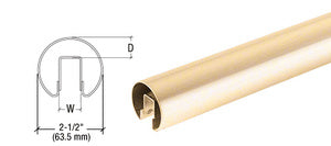 CRL 2-1/2" Premium Cap Rail for 3/4" Glass
