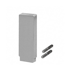 CRL-Blumcraft® Decorative Flat End Caps for 637 Series Aluminum Cap Railings