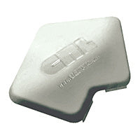 CRL Rectangular AWS Post Cap for 135 Degree Center Post