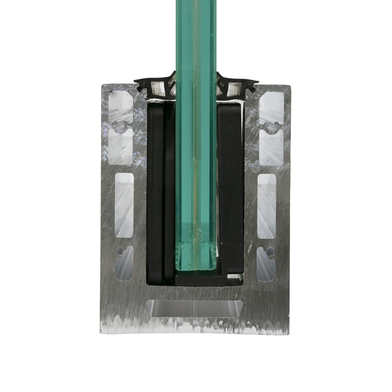 Base Shoe 13/16" Laminated Glass - 120" - 240" Length