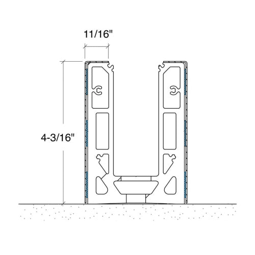 Shoe Cladding 120" Long