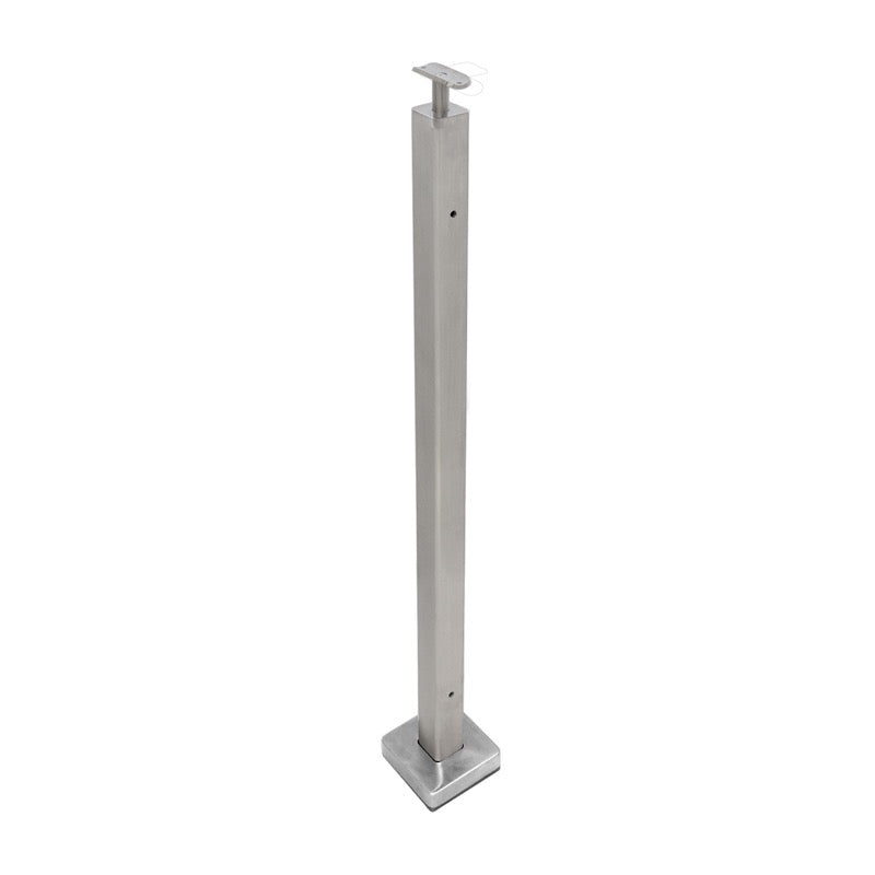 F2 Series Guardrail Post 2" Square Profile - Center Post