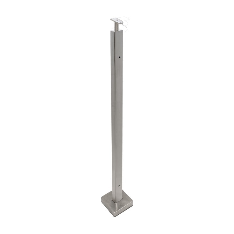 F3 Series Guardrail Post 1 x 2" Rectangular Profile - Center Post