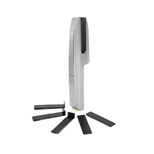 Frameless Fence Clamps Tilt Lock Adjustable Edge Mount For 1/2" - 11/16" Glass