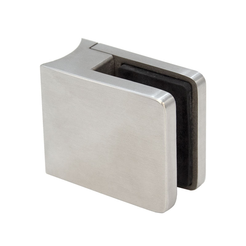 SQ Series Clamp W/ Radius Base For 3/8" And 7/16" Glass