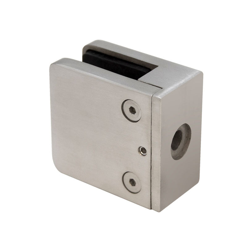 SQ Series Clamp With Flat Base For 1/4" And 5/16" Glass