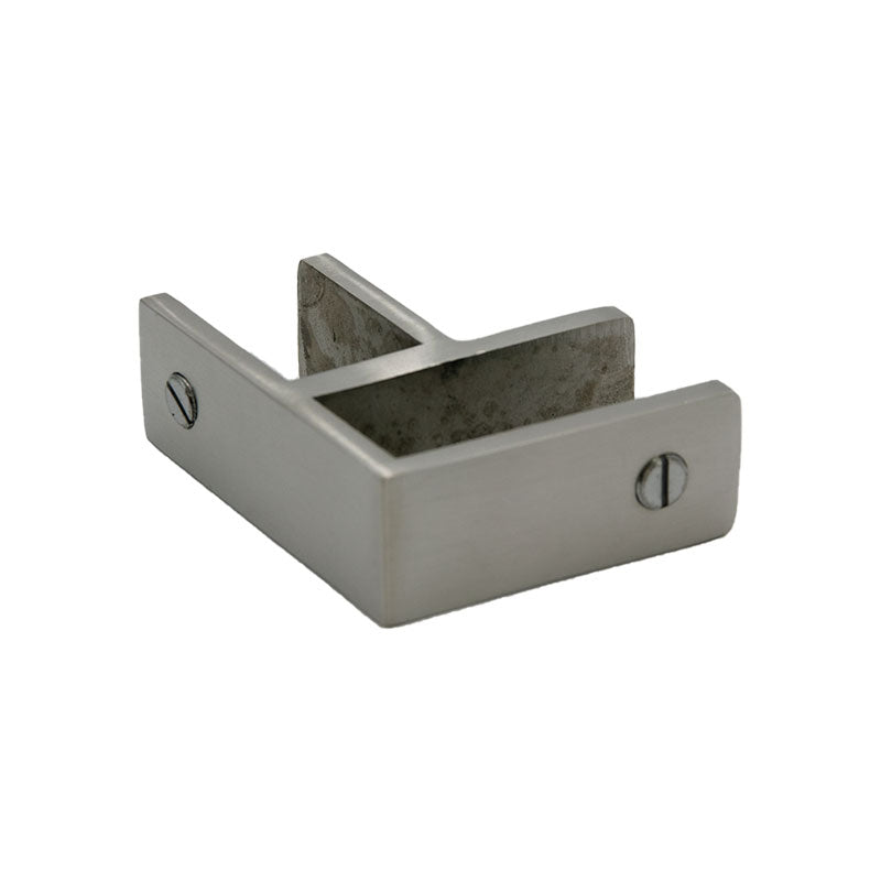 Stabilizing Glass Clamp 90 Degree Glass-To-Glass 11/16"-13/16" Glass