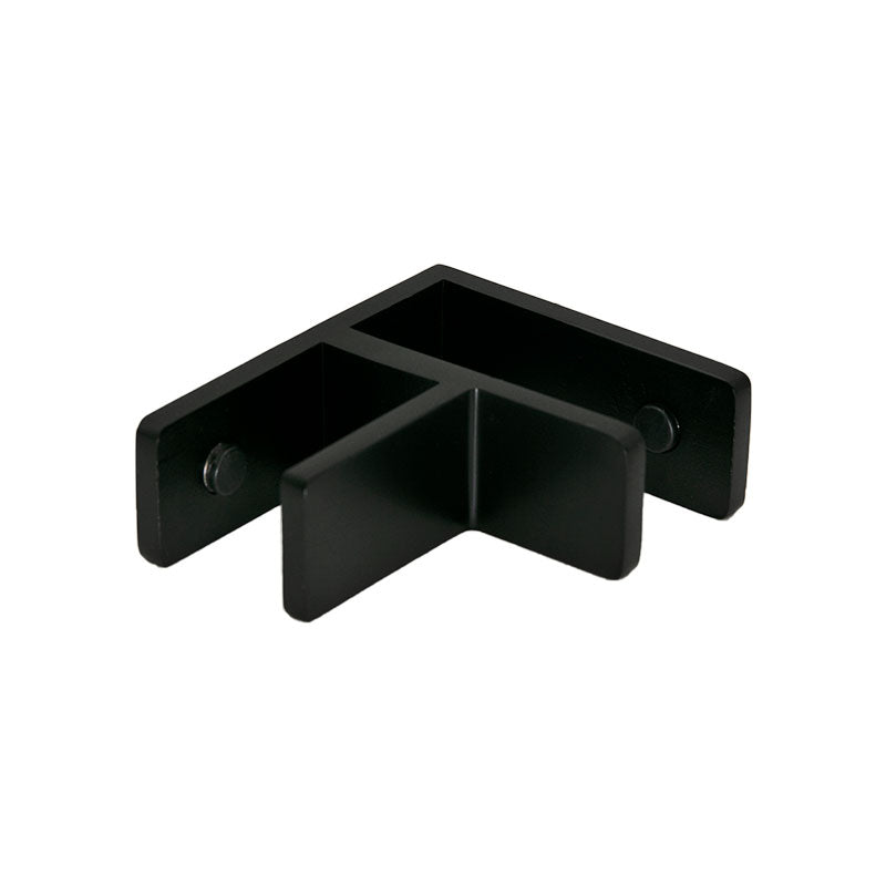Stabilizing Glass Clamp 90 Degree Glass-To-Glass 11/16"-13/16" Glass