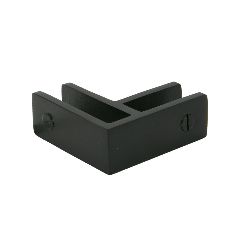 Stabilizing Glass Clamp 90 Degree Glass-To-Glass 1/2"-9/16" Glass